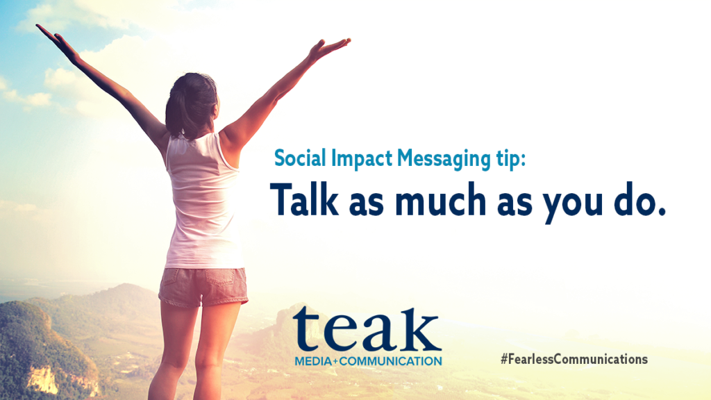 Social Impact Messaging